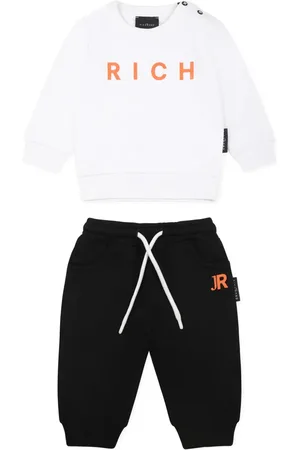 John Richmond Træningsdragtsæt med logotryk