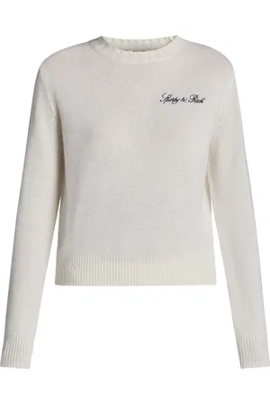Sporty & Rich Trøje med broderet logo