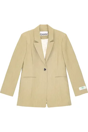 Ganni Blazer med applikation