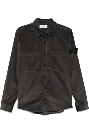Stone Island Fløjlsskjorte