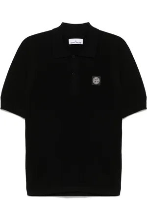 Stone Island Polo med kompasmærke