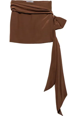 Prada Kort nederdel i crepe de chine