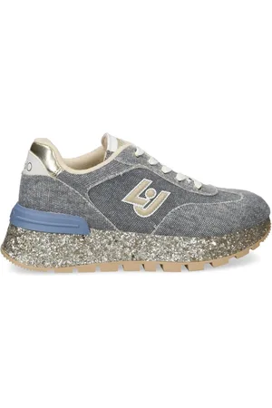 Liu Jo Plateausneakers med glimmerdetalje
