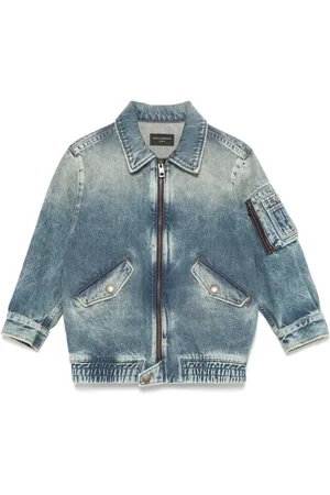 Dolce & Gabbana Denimjakke med logoplade