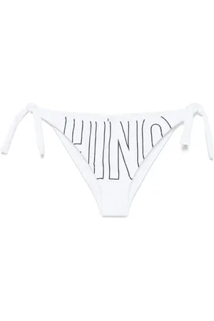 Moschino Bikiniunderdel med gummilogo
