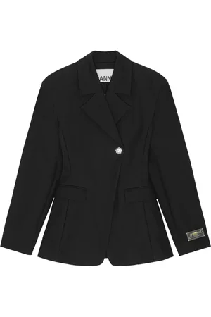 Ganni Blazer med applikation