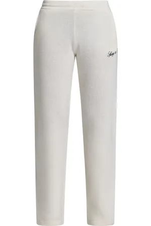 Sporty & Rich Joggingbukser med broderet logo