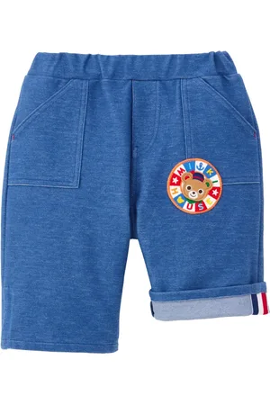 Miki House Shorts med bamsemærke