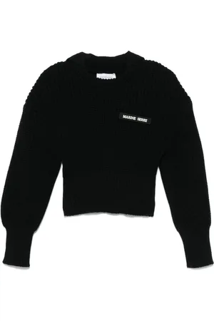 Marine Serre Half Cardigan striktrøje