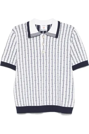 Casablanca Polotrøje med monogram