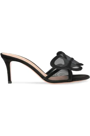 Gianvito Rossi 70 mm Butterfly mules