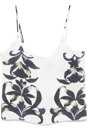 FORTE FORTE Top med blomstertryk