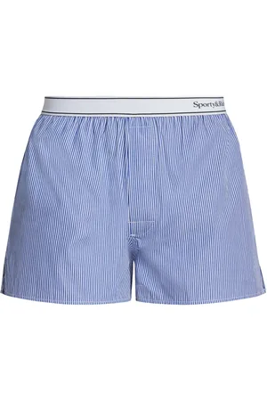 Sporty & Rich Stribede shorts