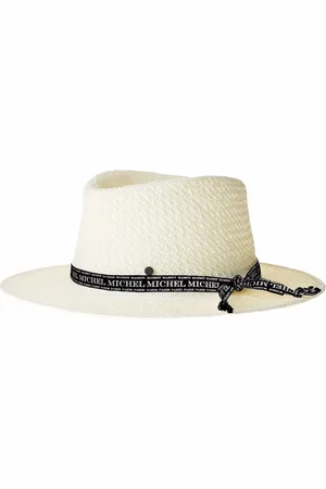 Le Mont St Michel Andre fedora-hat i strå