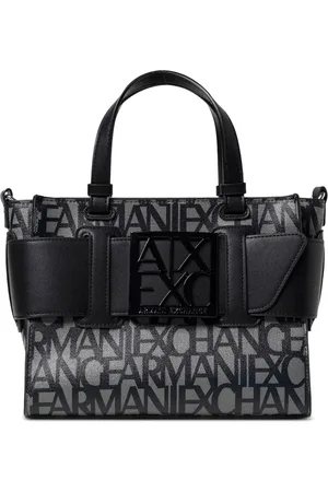 Armani Exchange Tote med logoplade