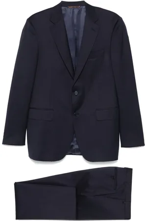CANALI Jakkesæt med jacquard-mønster