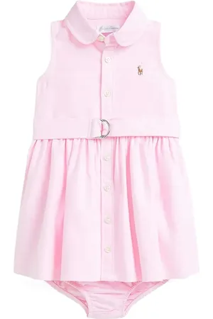 Ralph Lauren Kjole med Polo Pony-broderi