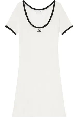 Courrèges Kort Holistic kjole