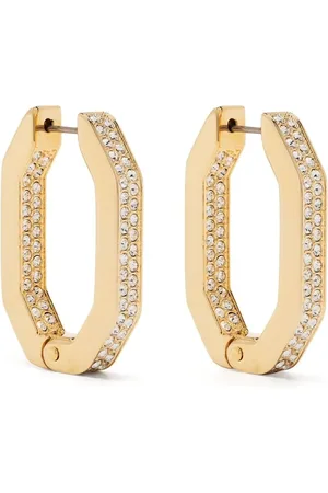 Swarovski Dextera hoop-øreringe
