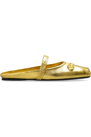 Marni Metalliske ballerinaer
