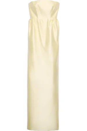 Prada Lang kjole med dobbelt satin