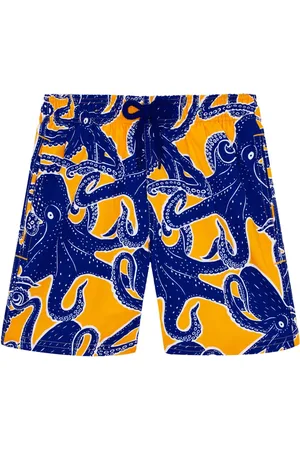 Vilebrequin Badeshorts med blækspruttetryk