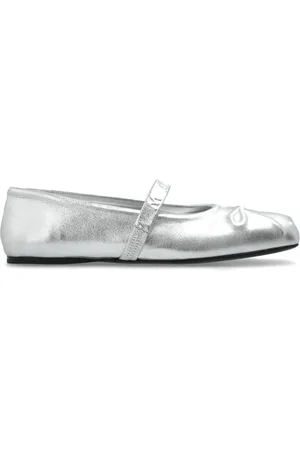 Marni Metalliske ballerinaer