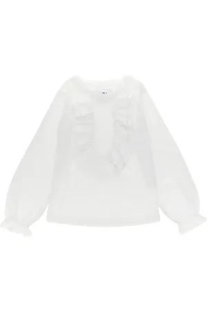 DOUUOD KIDS Ruches bluse
