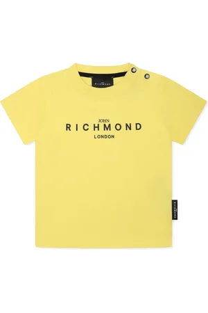 John Richmond T-shirt med logotryk