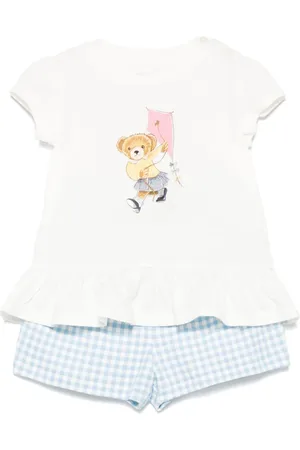 Ralph Lauren Polo Bear shortssæt (to dele)