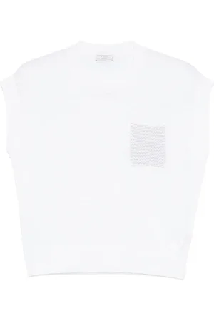PESERICO SIGN Finstrikket vest
