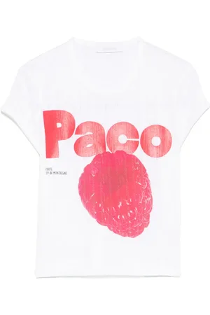 Paco rabanne T-shirt med tryk