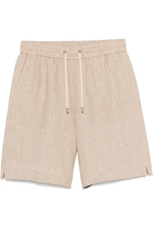 PESERICO SIGN Shorts i hør