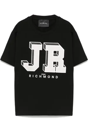 John Richmond T-shirt i bomuld