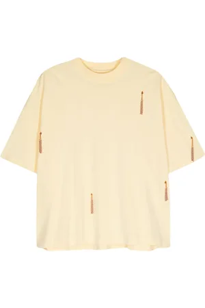 BONSAI T-shirt med kvast-detalje