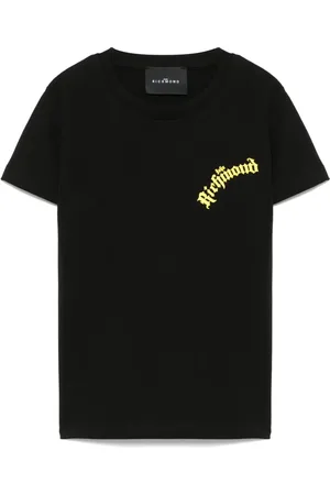John Richmond T-shirt i bomuld