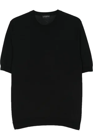 BALLANTYNE T-shirt i strik