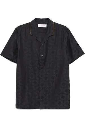 Orlebar Brown Hibbert 007 skjorte med monogram