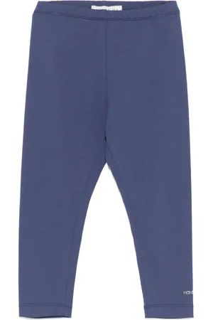 MONNALISA Leggings med krystallogo