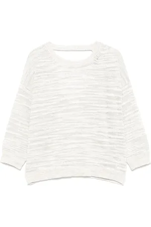 PESERICO SIGN Top med lurex-detalje