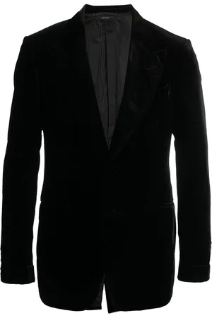 Tom Ford Enkeltradet blazer i velour