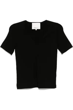 3.1 Phillip Lim Kompakt T-shirt i rib