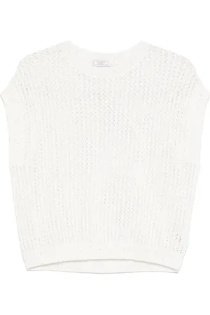 PESERICO SIGN Vest med pailletter