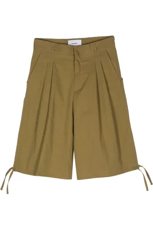 BONSAI Lange plisserede shorts