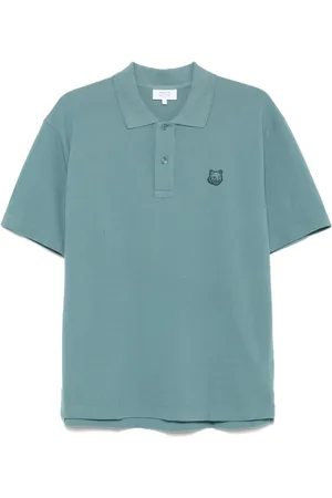 Maison Kitsuné Polo med Bold Fox Head-mærke