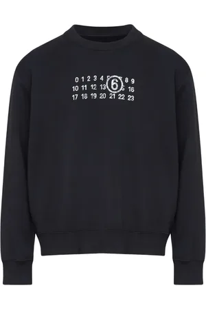 Maison Margiela Sweatshirt med nummermotiv