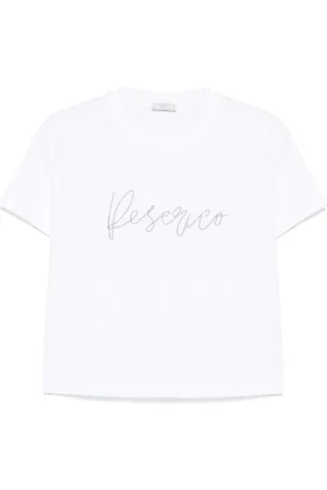 PESERICO SIGN T-shirt med broderet logo