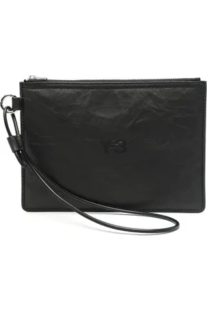 Y-3 Clutch i læder