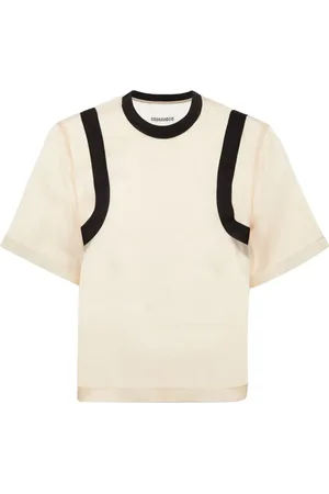 Dsquared2 T-shirt med stribedetalje
