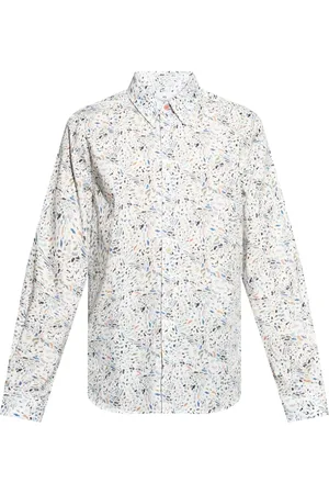 Paul Smith Skjorte med abstrakt tryk